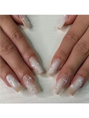 Wedding Day - Nail Junkie - full artificial nail set